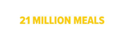 How you can help us raise 21 million meals